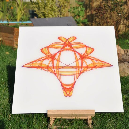 Tableau attracteur la danseuse oiseau, par Laurent Chiron