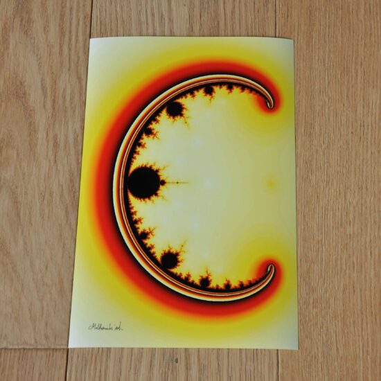 Fractale de Mandelbrot Lune, par Laurent Chiron