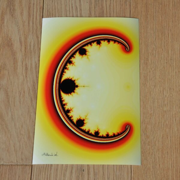 Fractale de Mandelbrot Lune, par Laurent Chiron