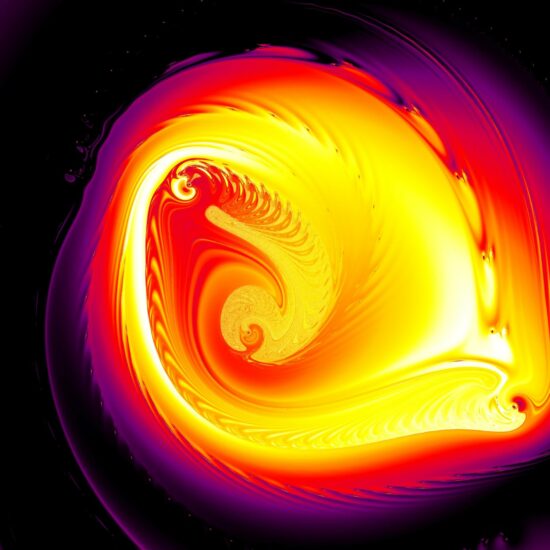 Tourbillon mathématique Magma par Mathérialis'Art