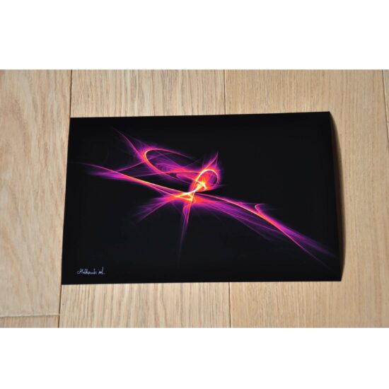 Attracteur Nova rouge et noir, par Laurent Chiron