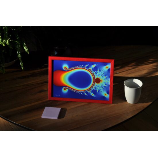 Fractale de Mandelbrot Oudjat, par Mathérialis'Art