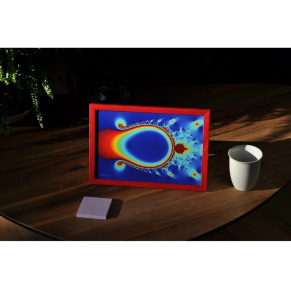 Fractale de Mandelbrot Oudjat, par Mathérialis'Art