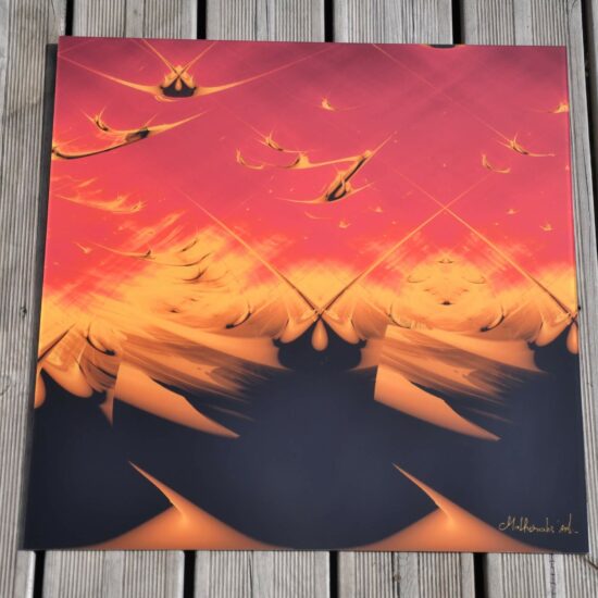 Fractale de Lyapunov Sirocco, par Laurent Chiron