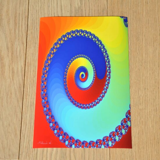 Fractale de Mandelbrot Spirale, par Laurent Chiron
