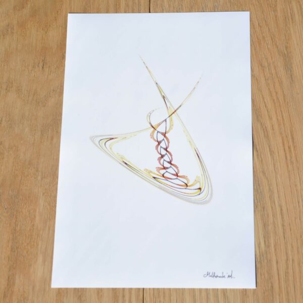 Tresse par Laurent Chiron Attracteur mathématique Tresse par Laurent Chiron