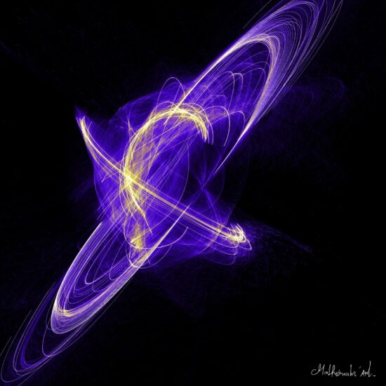 Champ magnétique Saturne le Maître du Temps par Laurent Chiron