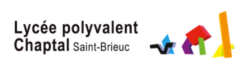 Logo lycée Chaptal Saint Brieuc